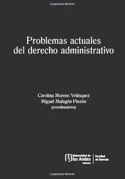 Problemas Actuales Del Derecho Administrativo - Miguel Pinzón