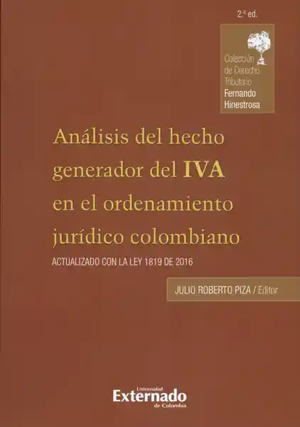 Análisis Del Hecho Generador Del Iva en el Ordenamiento Jurídico