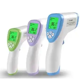 Termometro Digital Corporal Infrarojo Laser Niños Adultos azul