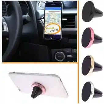 Soporte Holter Celular Iman Rejilla Ventilación Carro Vehiculo