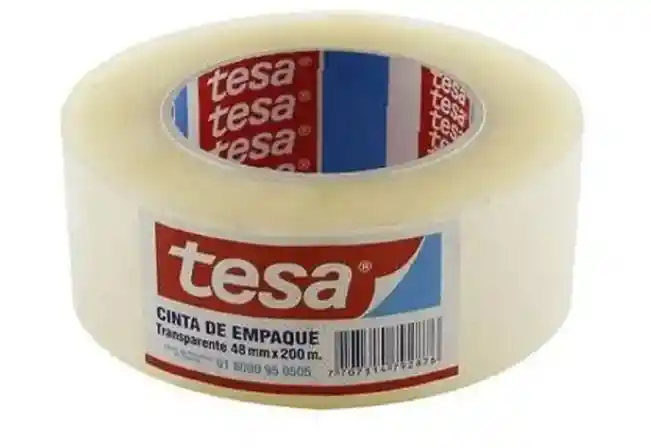 Tesa Cinta Empaque Transparente 48Mmx200Mt