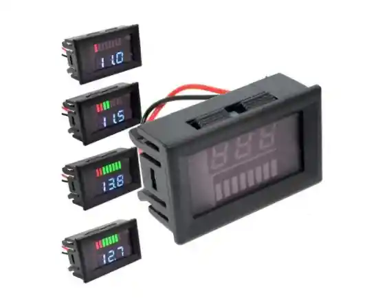 Indicador De Carga Batería 12v