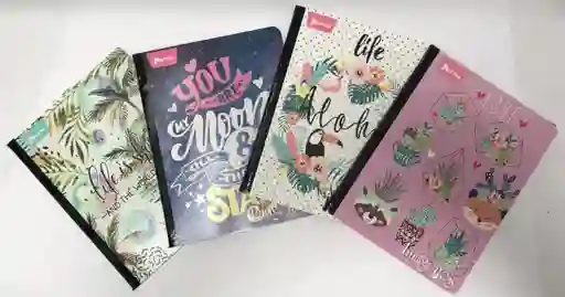 CUADERNO CUADRICULADO COSIDO MUJER