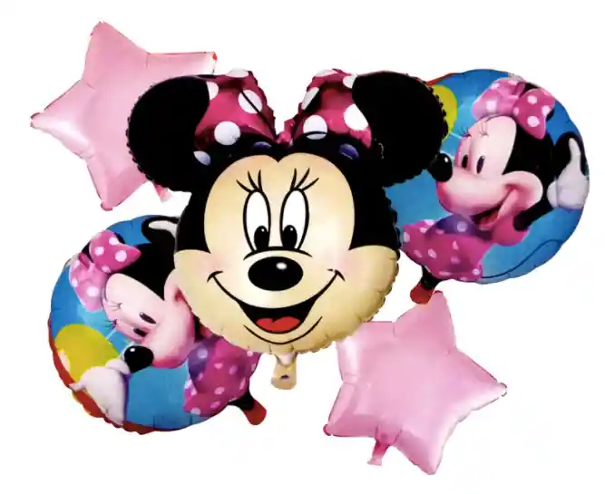 Globos Bouquet Globos metálicos Minnie Mouse