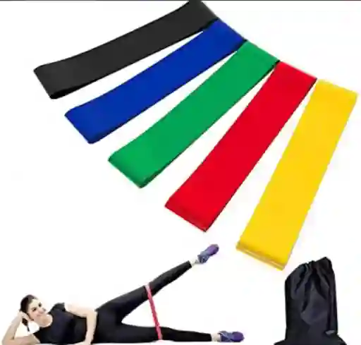 bandas elasticas kit x 5