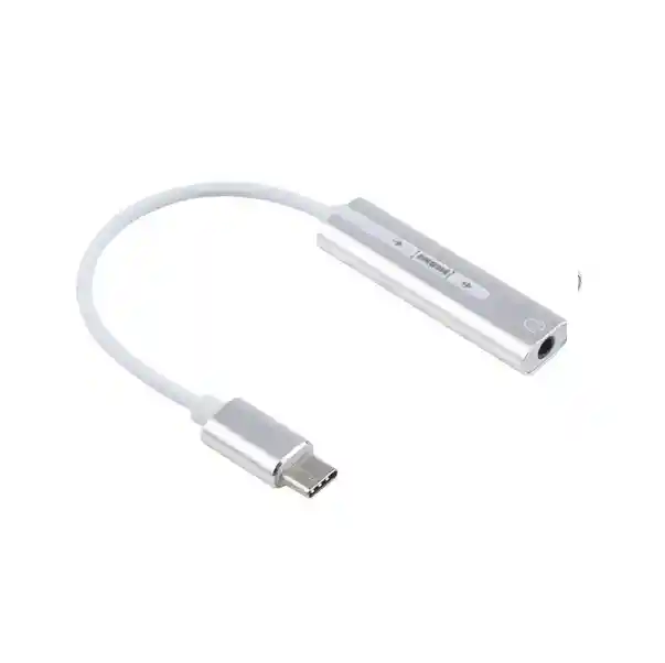 Adaptador Conector De 3.5 Mm Usb-c Tipo-c Externo Sonido