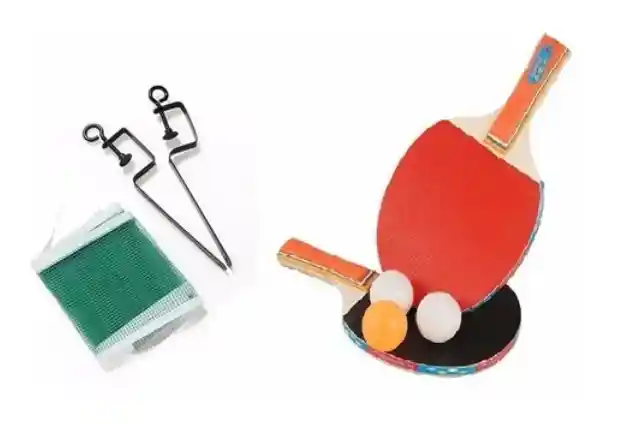 Set Raquetas, Maya, Pelotas Ping Pong Tenis Mesa