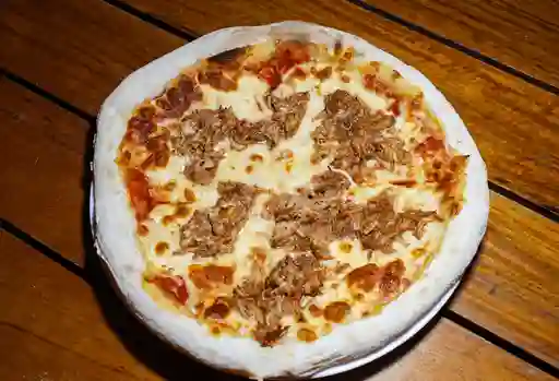 Pizza con Pollo BBQ