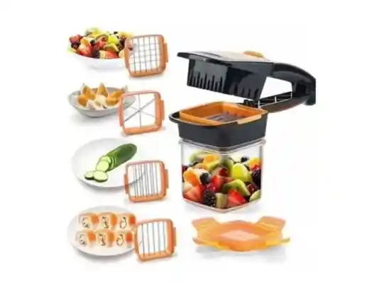 Nicer Dicer Quick Cortador Verduras Frutas 5 En 1