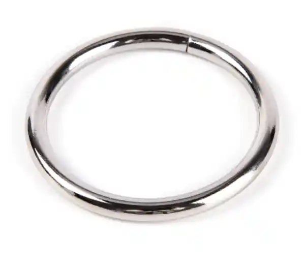 Anillo 50mm Del Pene Cock Ring Acero Inoxidable Mejora Erección Y Eyaculación