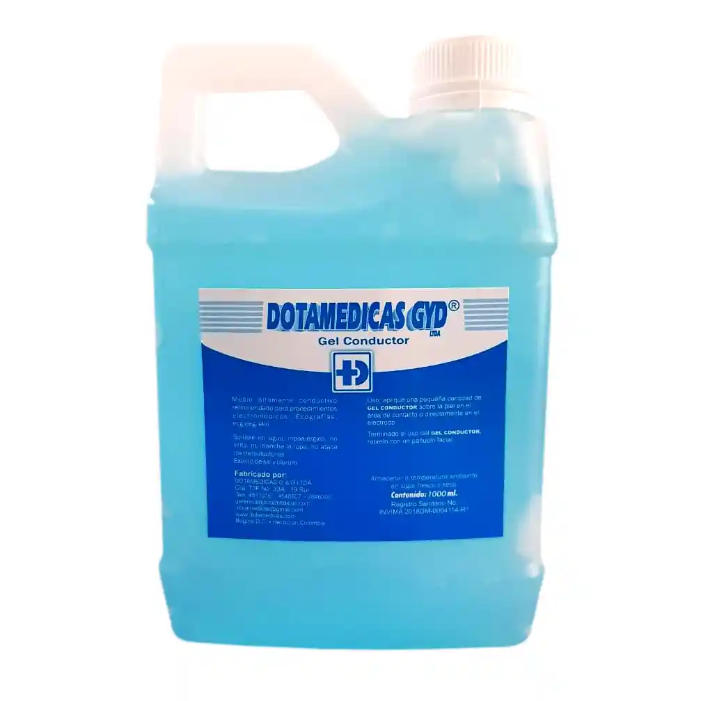 Gel Conductor Ultrasonido 1000ml