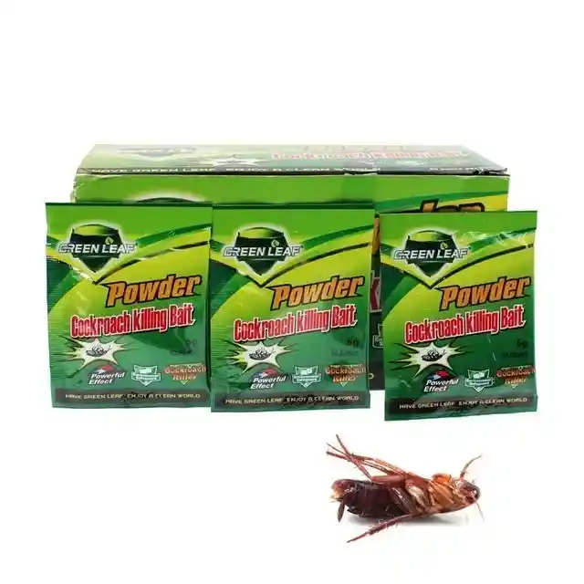 Insecticida Veneno Mata Cucarachas Y Hormigas X5 Sobre De 5g