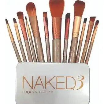 Naked Set De Brochas 3 X 12 Unidades