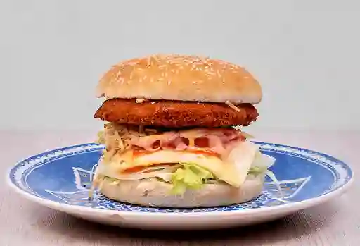 Hamburguesa Pollo Apanado 125 G