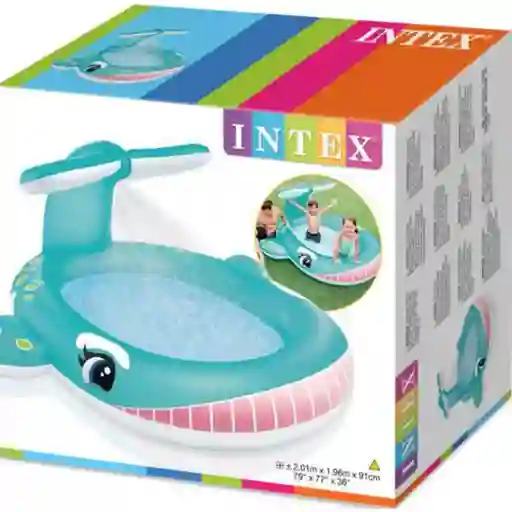 Intex Piscina Para Niños Bebe Inflable Ballena