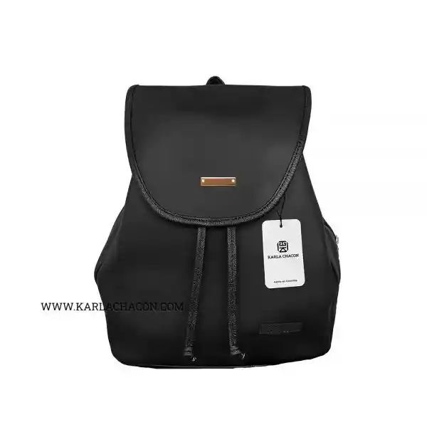 Morral Casual Mediano Karla Chacon Elen Negro