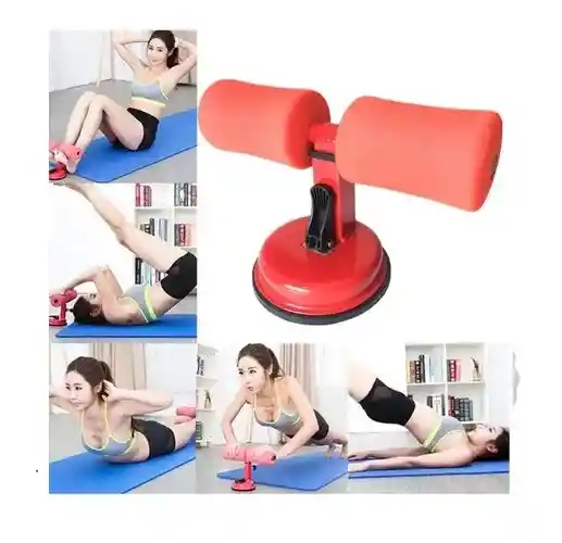 Soporte Piso Barra Abdominal Multifunción Fitness