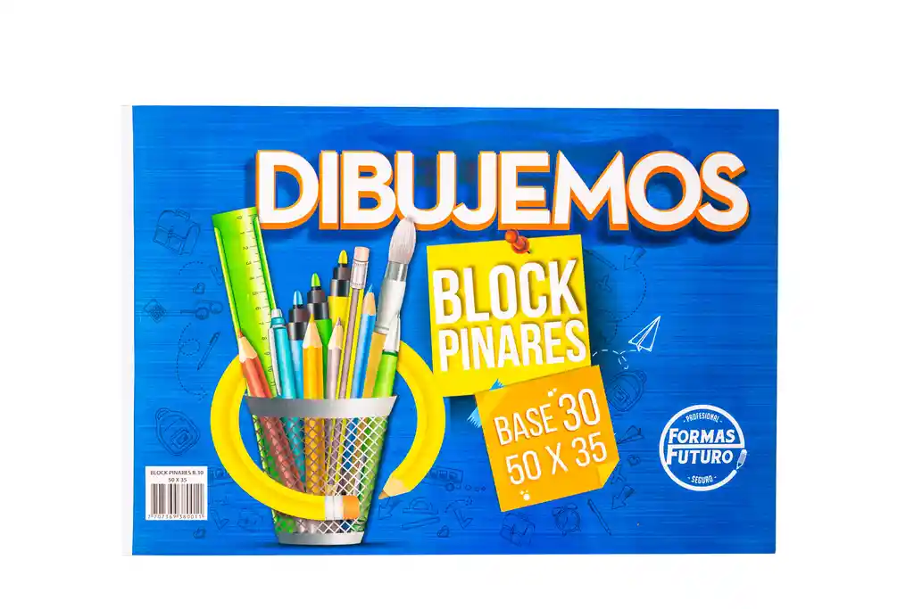 Block pinares 50*35 cms (Blanco)