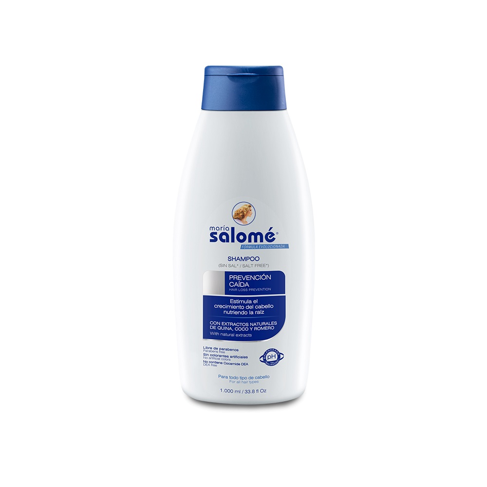 Maria Salome Shampoo Prevención Caída sin Sal 1000 ml