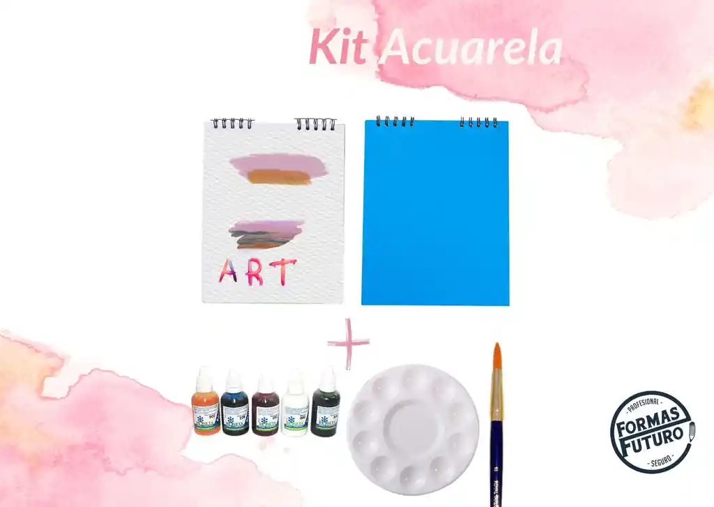 Kit Acuarela 1/2 carta