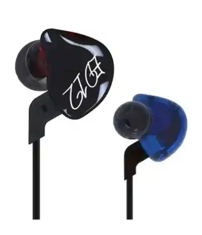  Audifonos Inear  KZ  Ed12 Azul Y Rojo 