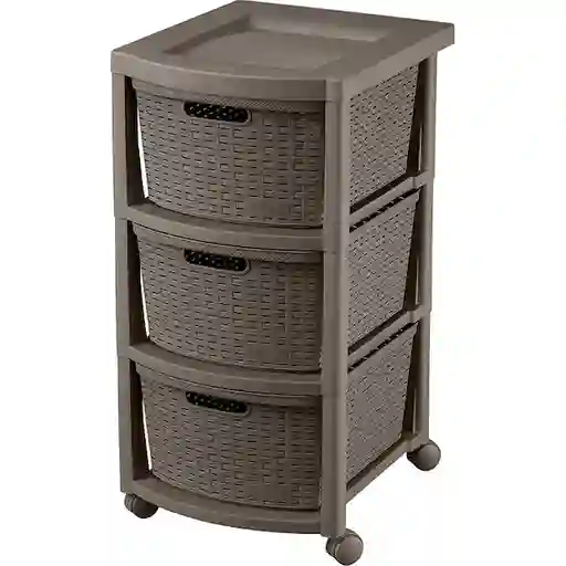 Rimax Cajonero Rattan Mocca 3G