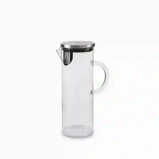 Ambiente Gourmet Jarra en Vidrio Borosilicato Con Tapa 1 L