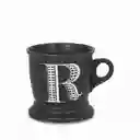 Ambiente Gourmet Mug Con Letra R Negro