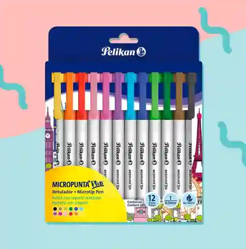 Pelikan Rotuladores X 12