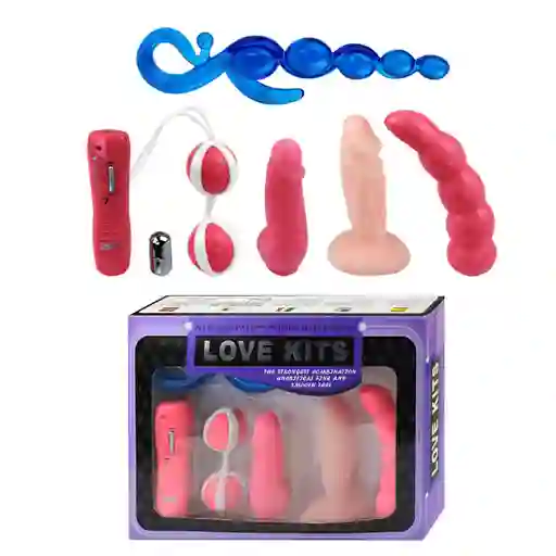 Kit Erotico Love Kits 6 Productos