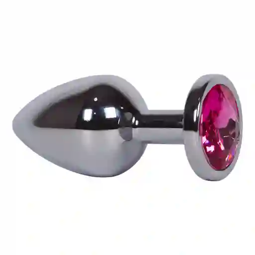 Plug Anal Metalico Fucsia