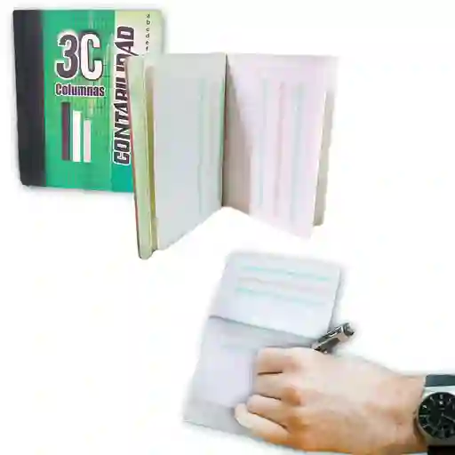 Cuaderno Contabilidad Mini Libreta Papelería