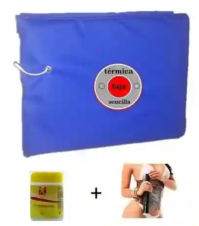 Faja Termica Eléctrica Kit (faja + Gel + Osmótico) Dia De La Mujer
