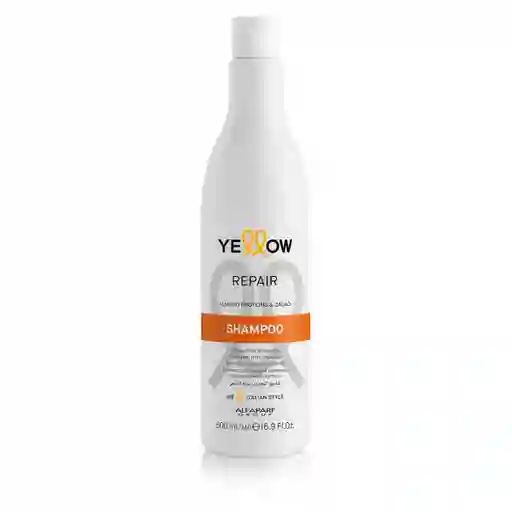 Yellow Shampoo repair almond proteins & cacao de 500ml