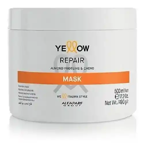 Yellow Mascarilla repair almond proteins & cacao de 500ml