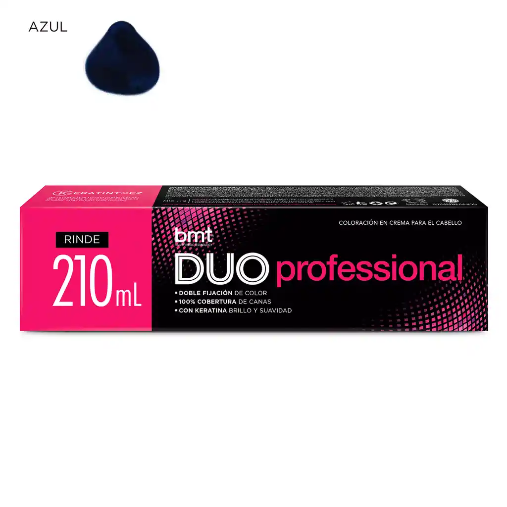  Tinte Bmt Duo Professional Vol.20 Azul 