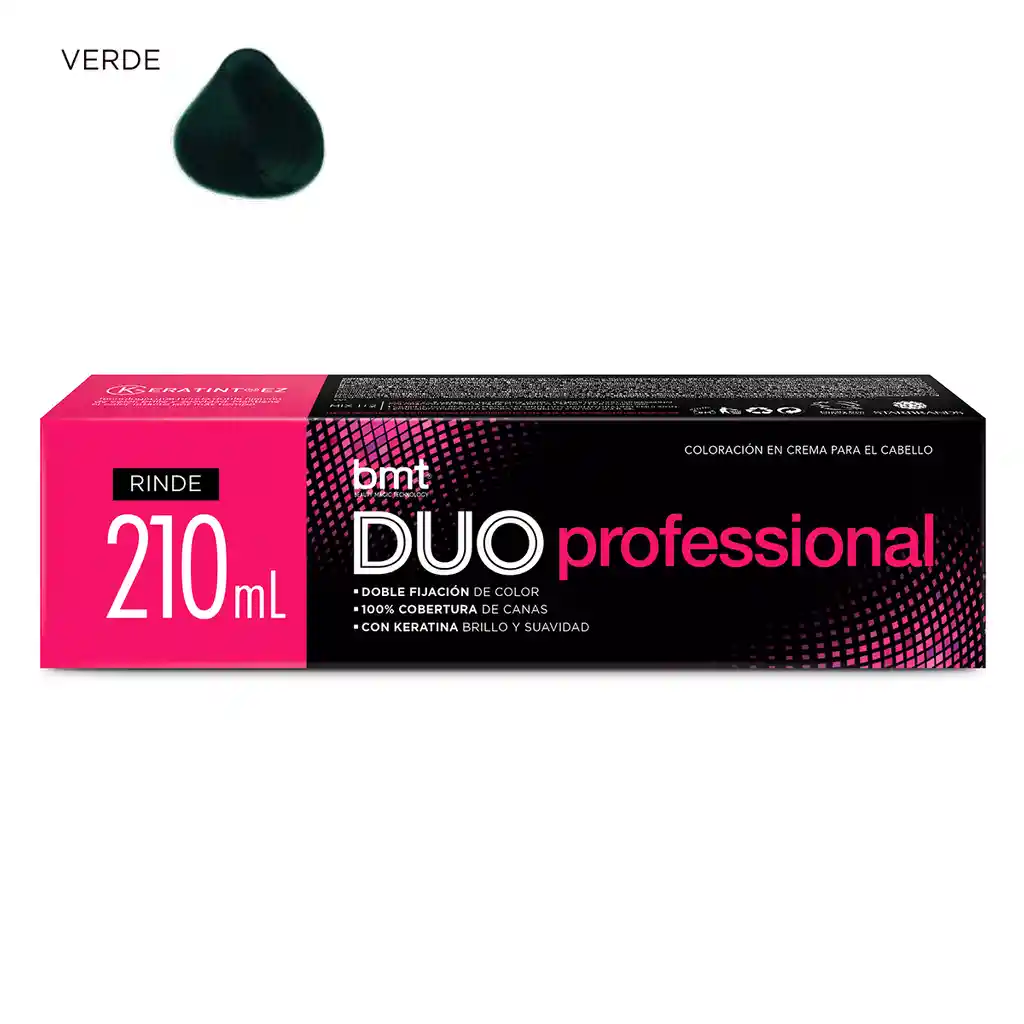 Tinte BMT DUO Professional Vol.20 Verde