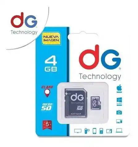 Memoria MicroSD 4GB Clase 10 / dG Technology