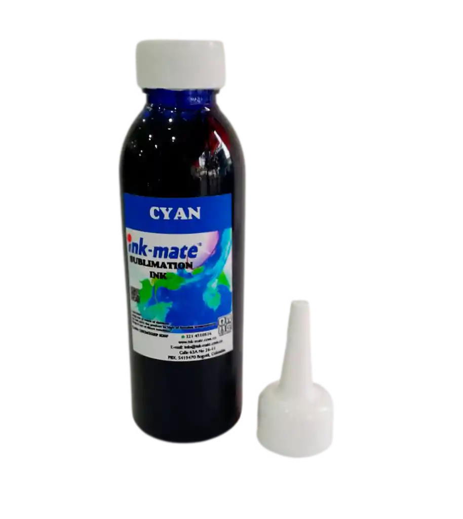 Tinta Para Sublimación Por 120 Ml Cyan - Ink Mate