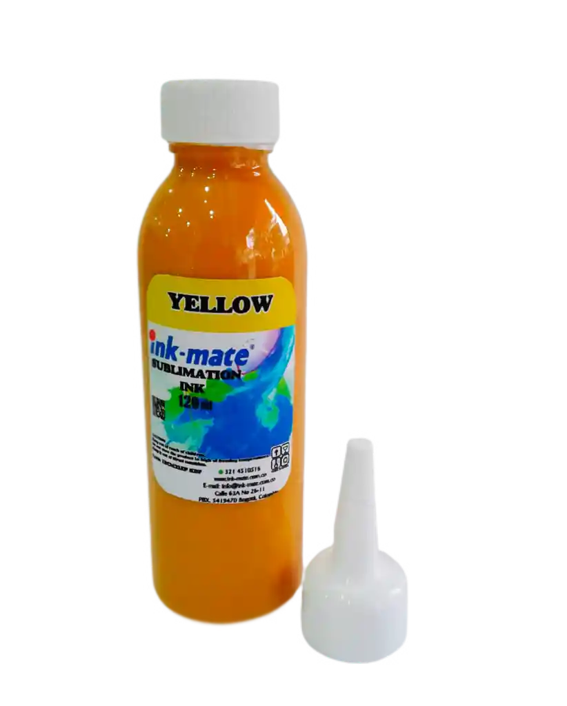 Tinta Para Sublimación Por 120 Ml Yellow - Ink Mate