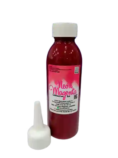 Tinta Para Sublimación Neón Por 120 Ml - Magenta Neón 