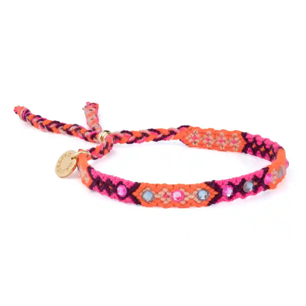 Wayuu Skinny Bracelet Orange