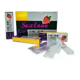 Sexlove Chicles Potenciadores Femeninos 1 Unidad * 5 Chicles