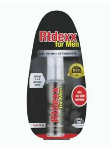 Gel Retardante Sexual Rtdexx For Men 15g Original