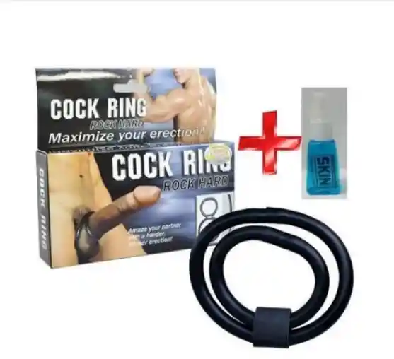 Anillo Retardante De Eyaculacion Cock Ring + Aceite Caliente