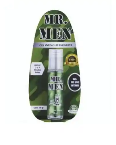 Gel Retardante Sexual Intimo Mr. Men Original 15g