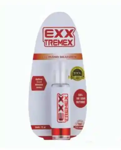 Xtrem Gel Lubricante Dilatador Anal Exmex 15G