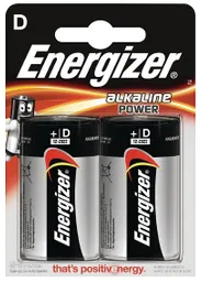 Pila D Alcalinas Energizer X 2 Und