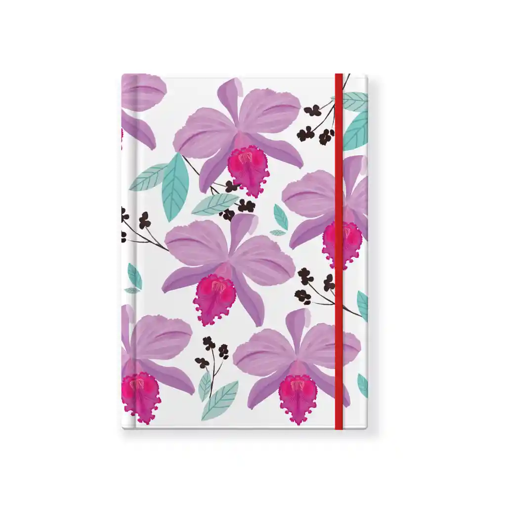 Libreta Orquídeas