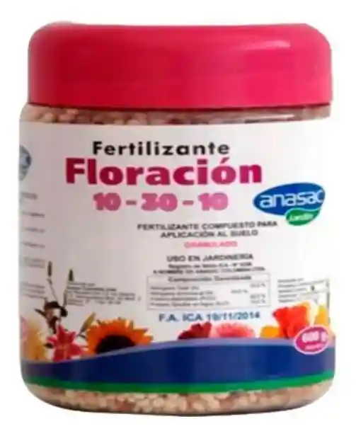 Fertilizante Floracion Tarro Nutrientes Planta Mata EmbellecE